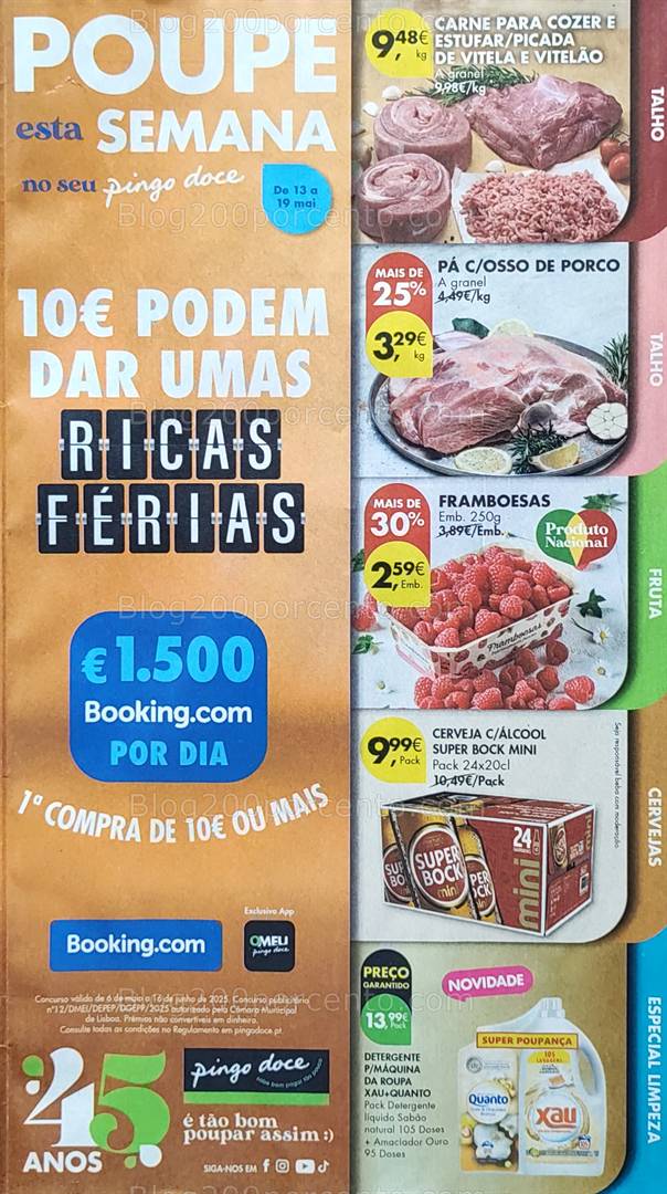 Antevisão Folheto PINGO DOCE Promoções de 13 a 19 maio all