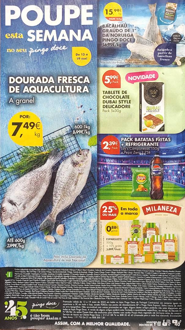 Antevisão Folheto PINGO DOCE Promoções de 13 a 19 maio all