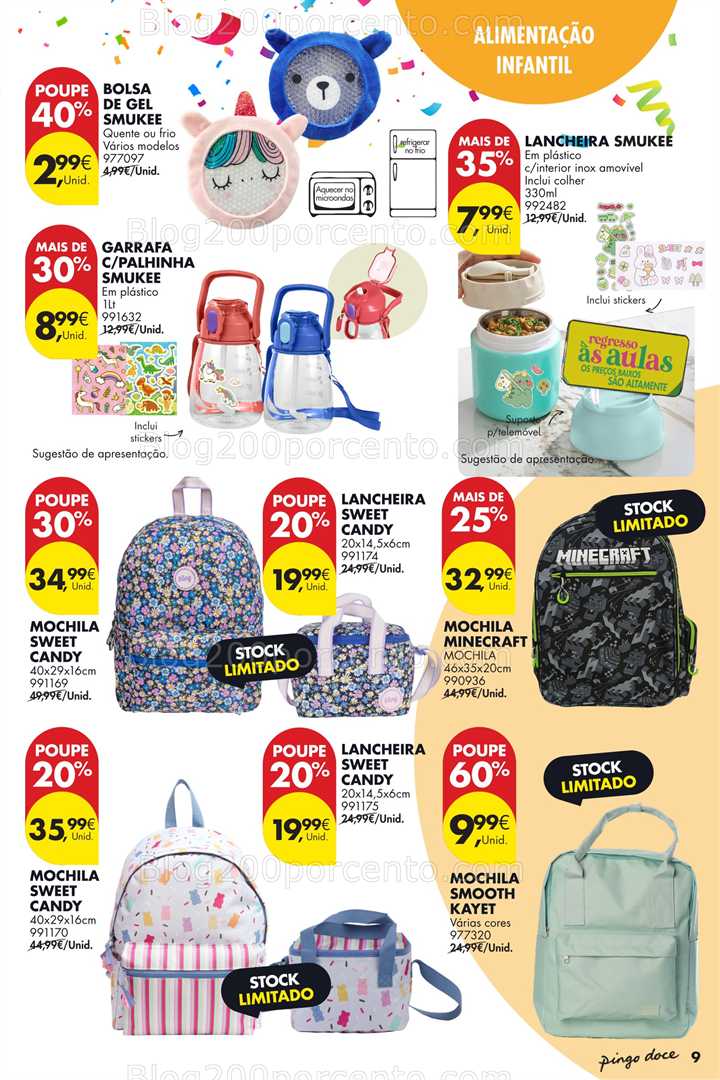Antevisão Folheto PINGO DOCE Bazar Kids Promoções de 17 fevereiro a 2 março