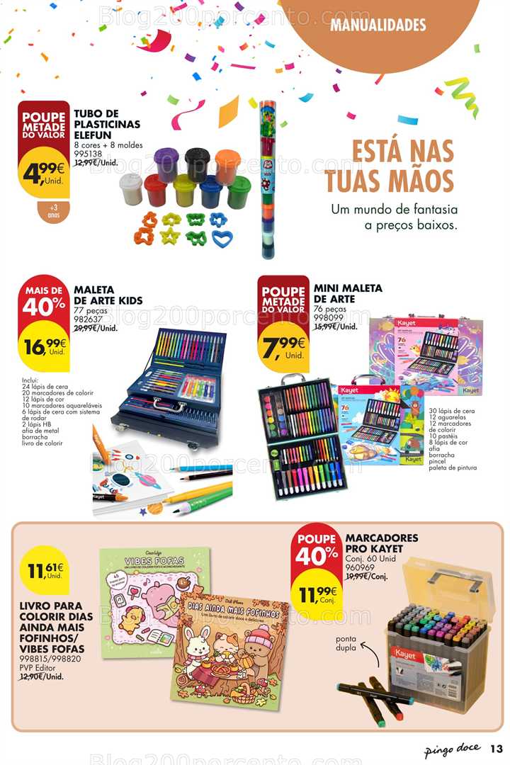 Antevisão Folheto PINGO DOCE Bazar Kids Promoções de 17 fevereiro a 2 março