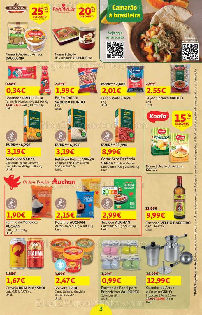 Antevisão Folheto AUCHAN Promoções de 17 fevereiro a 2 março