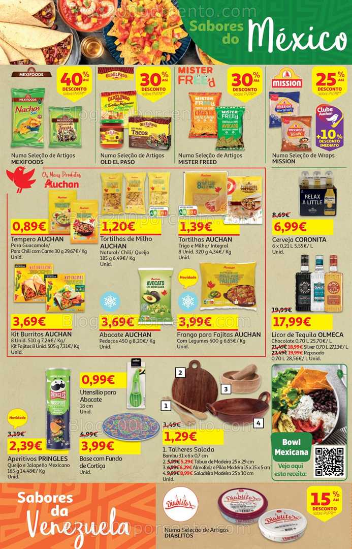 Antevisão Folheto AUCHAN Promoções de 17 fevereiro a 2 março