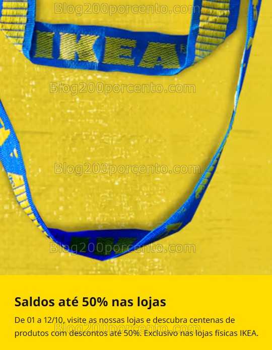 ALERTA - Saldos até 50% de desconto IKEA Promoções até 12 outubro