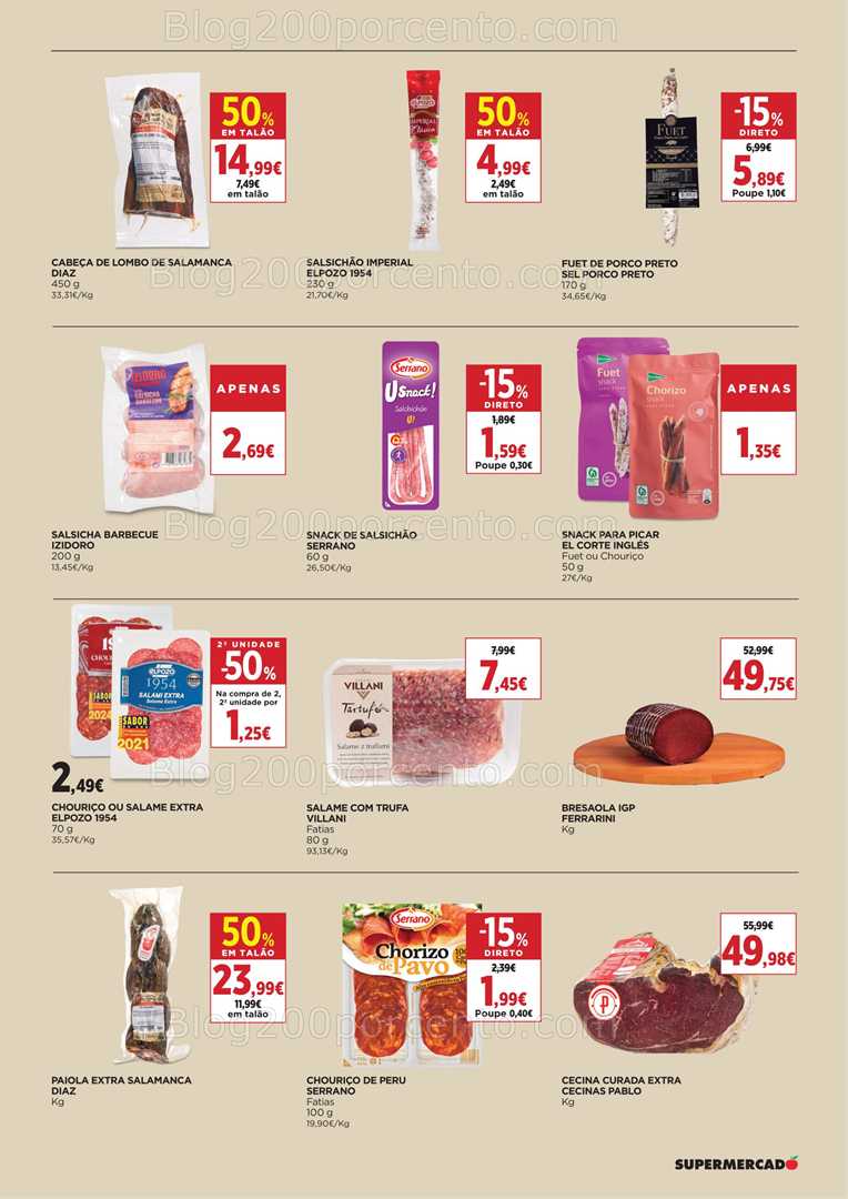 Antevisão Folheto EL CORTE INGLÉS Promoções de 17 a 30 Outubro