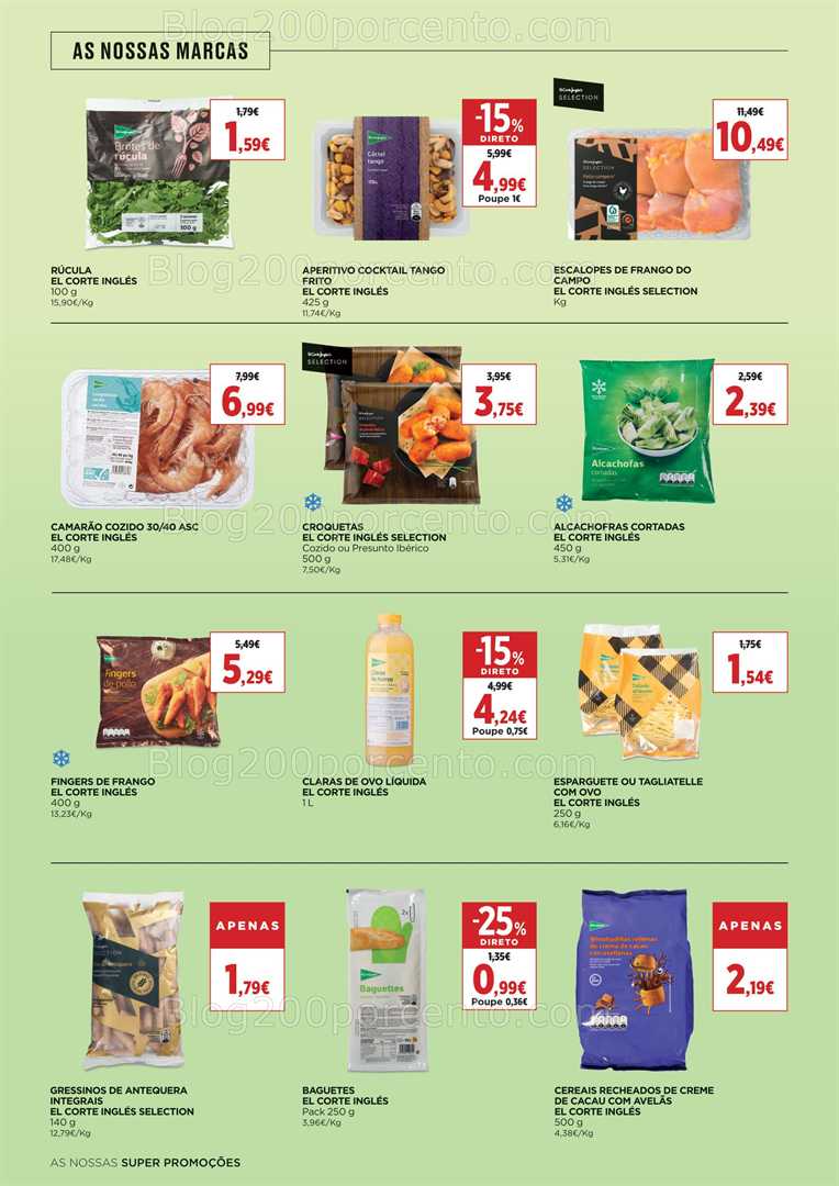Antevisão Folheto EL CORTE INGLÉS Promoções de 17 a 30 Outubro