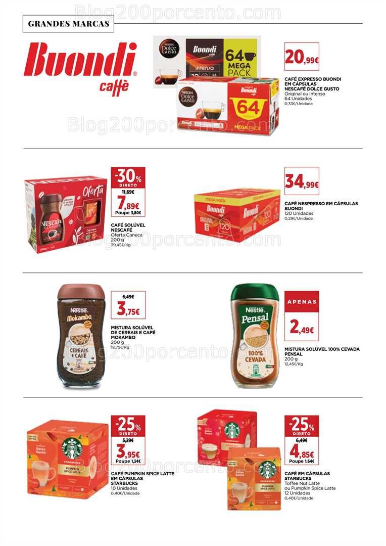 Antevisão Folheto EL CORTE INGLÉS Grandes Marcas Promoções de 17 a 30 outubro