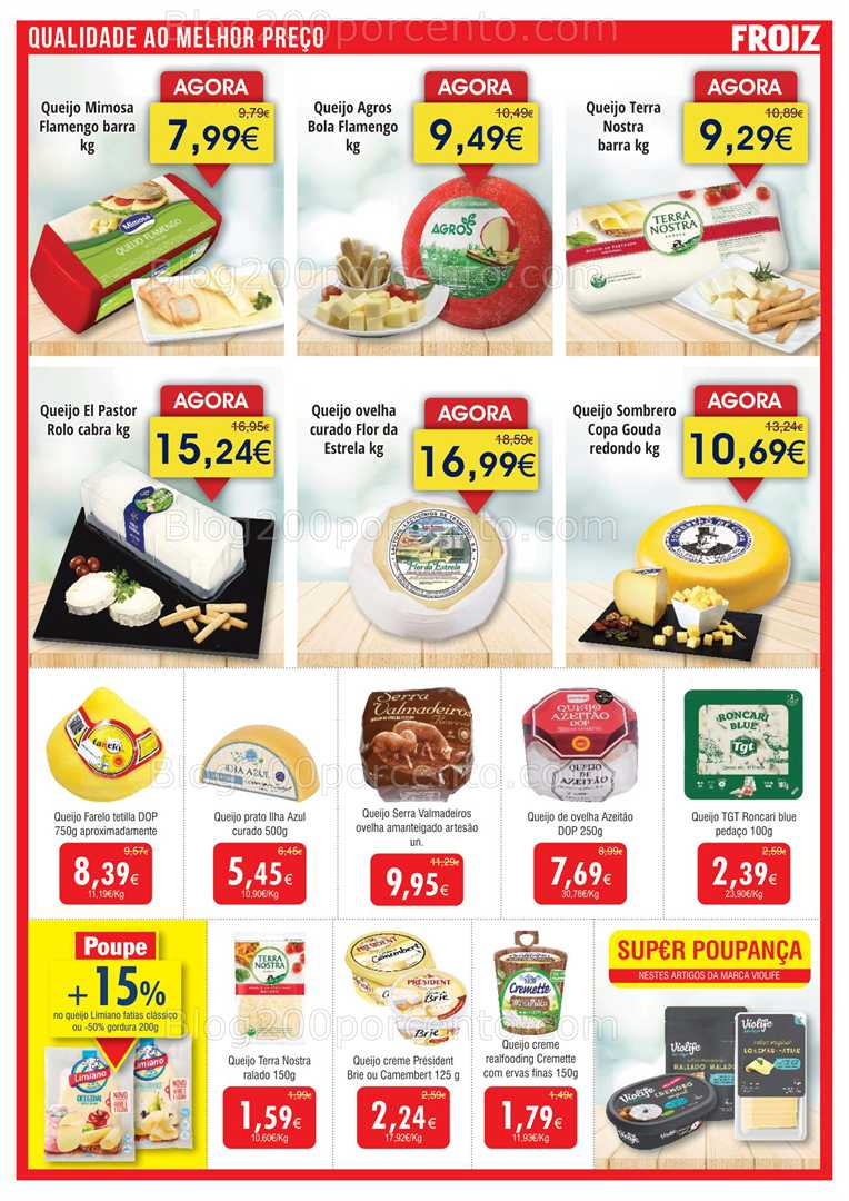 Antevisão Folheto FROIZ Promoções de 2 a 22 outubro