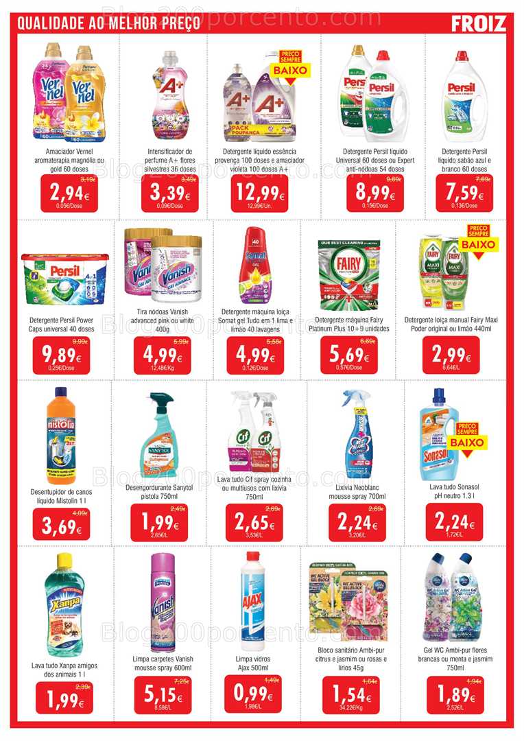 Antevisão Folheto FROIZ Promoções de 2 a 22 outubro