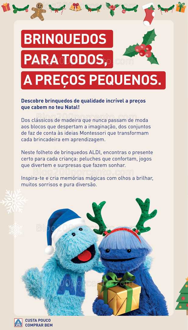 Antevisão Folheto ALDI Especial Brinquedos Promoções de 25 outubro a 6 dezembro