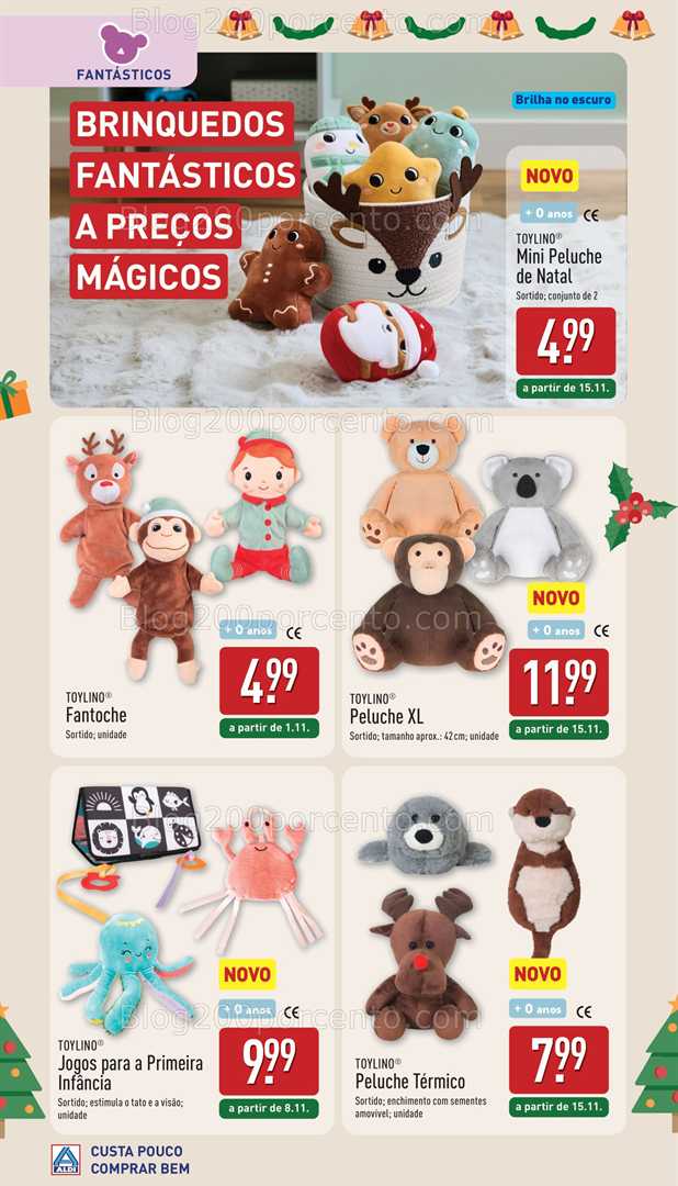 Antevisão Folheto ALDI Especial Brinquedos Promoções de 25 outubro a 6 dezembro