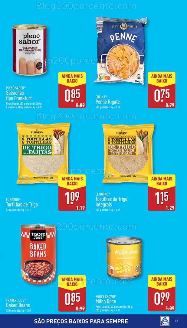 Antevisão Folheto ALDI Poupa o Ano Inteiro Promoções a partir de 16 outubro