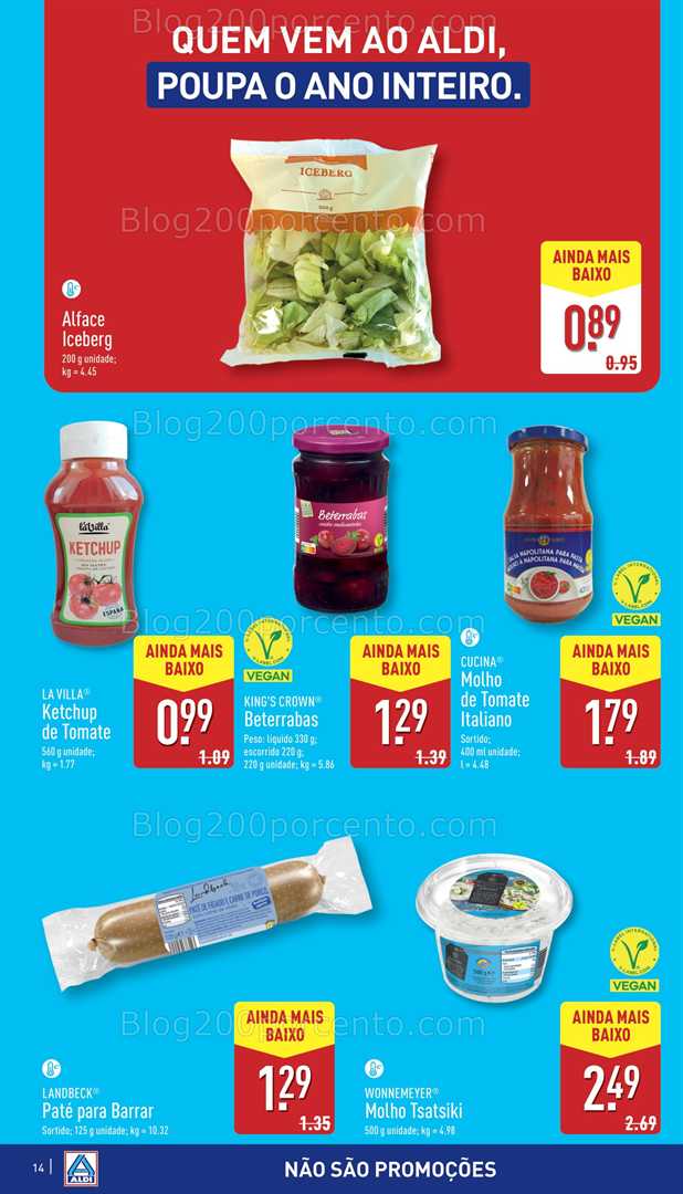 Antevisão Folheto ALDI Poupa o Ano Inteiro Promoções a partir de 16 outubro
