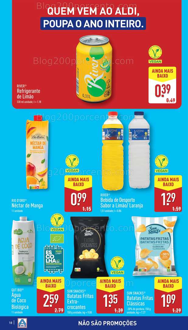 Antevisão Folheto ALDI Poupa o Ano Inteiro Promoções a partir de 16 outubro