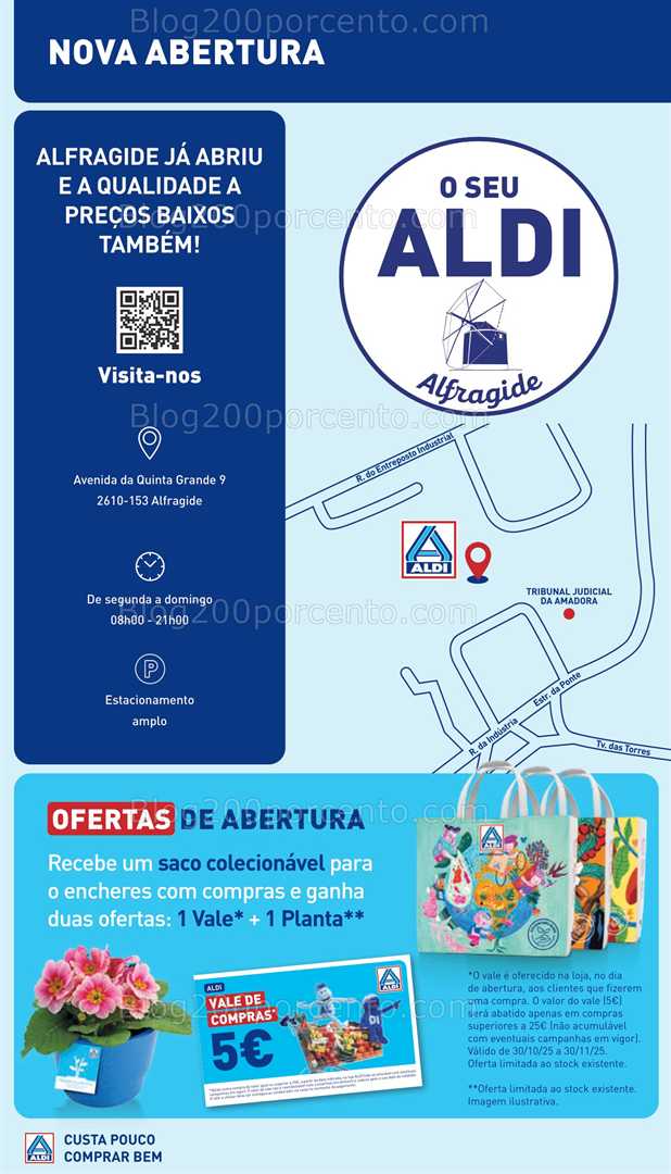Antevisão Folheto ALDI Aberturas Promoções de 29 outubro a 4 novembro