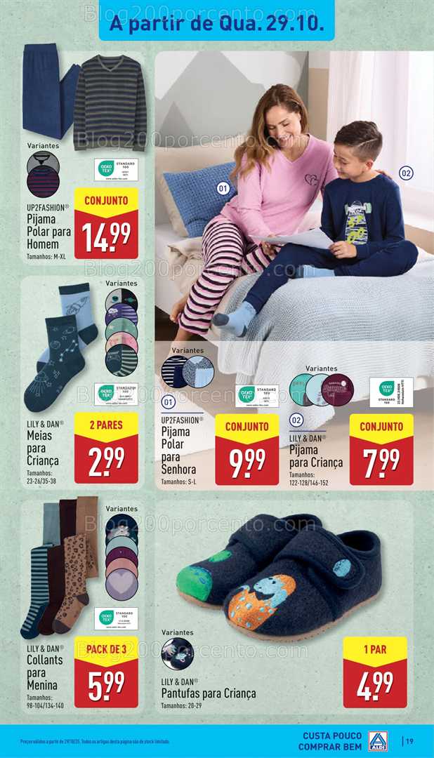 Antevisão Folheto ALDI Bazar Promoções a partir de 29 outubro