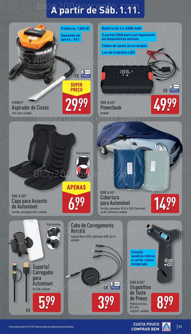 Antevisão Folheto ALDI Promoções de 27 outubro a 2 novembro