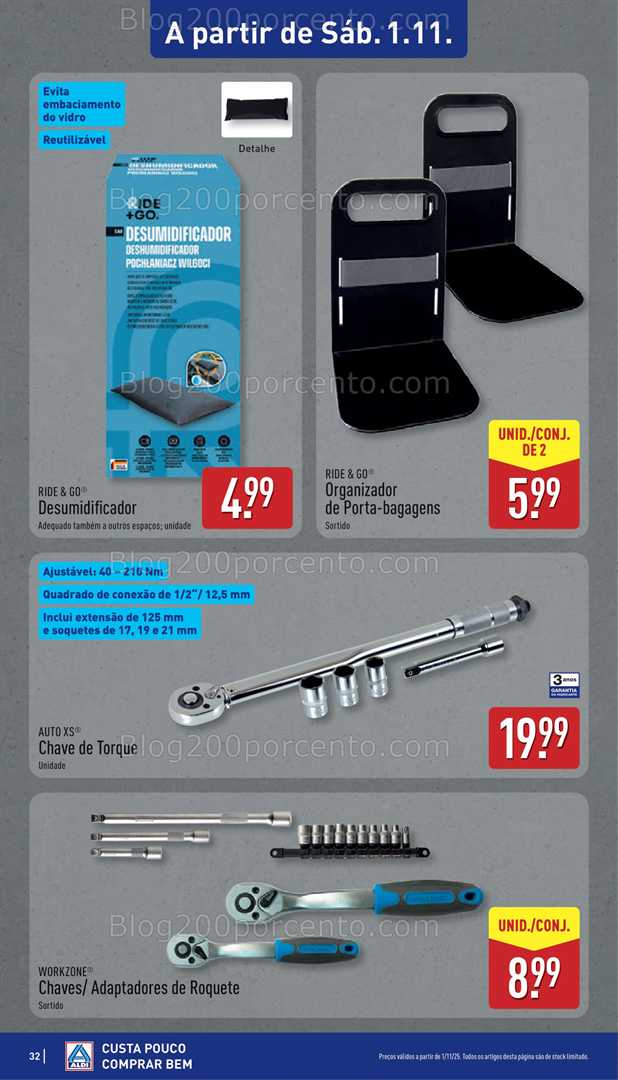 Antevisão Folheto ALDI Promoções de 27 outubro a 2 novembro