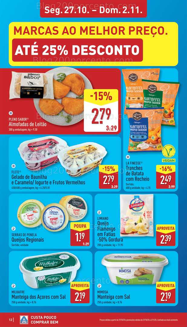 Antevisão Folheto ALDI Promoções de 27 outubro a 2 novembro