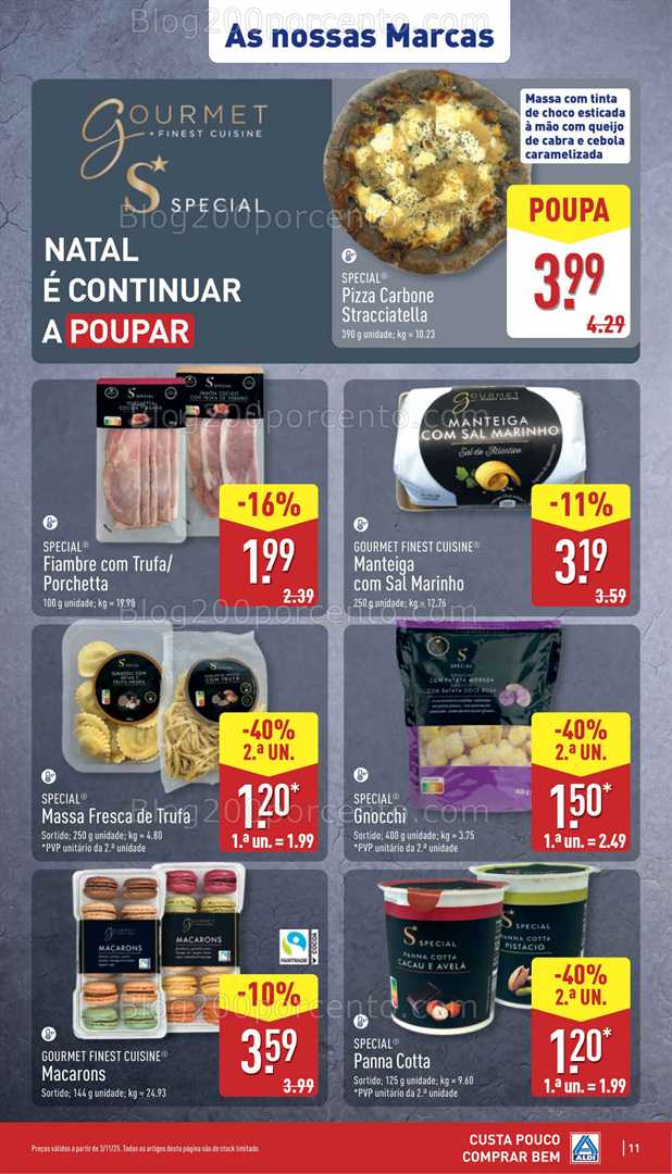Antevisão Folheto ALDI Promoções de 3 a 9 novembro