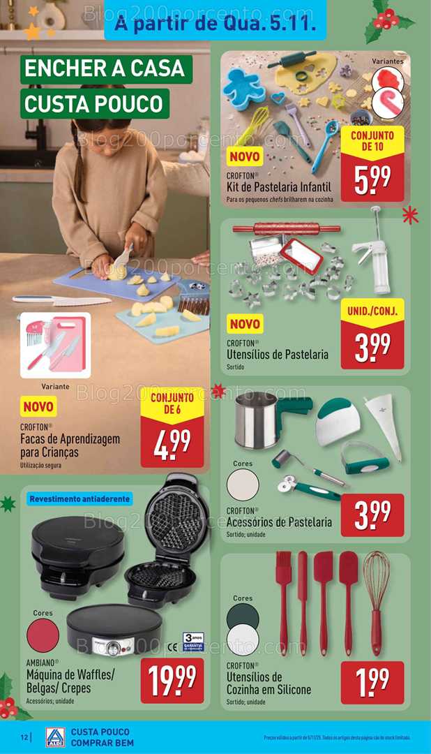 Antevisão Folheto ALDI Promoções de 3 a 9 novembro