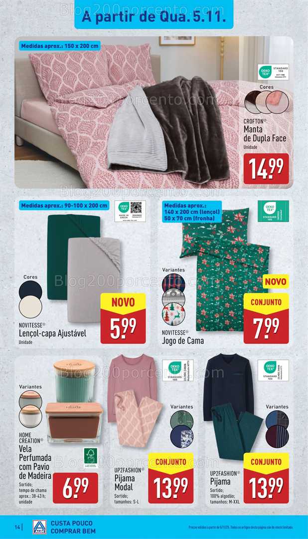 Antevisão Folheto ALDI Promoções de 3 a 9 novembro
