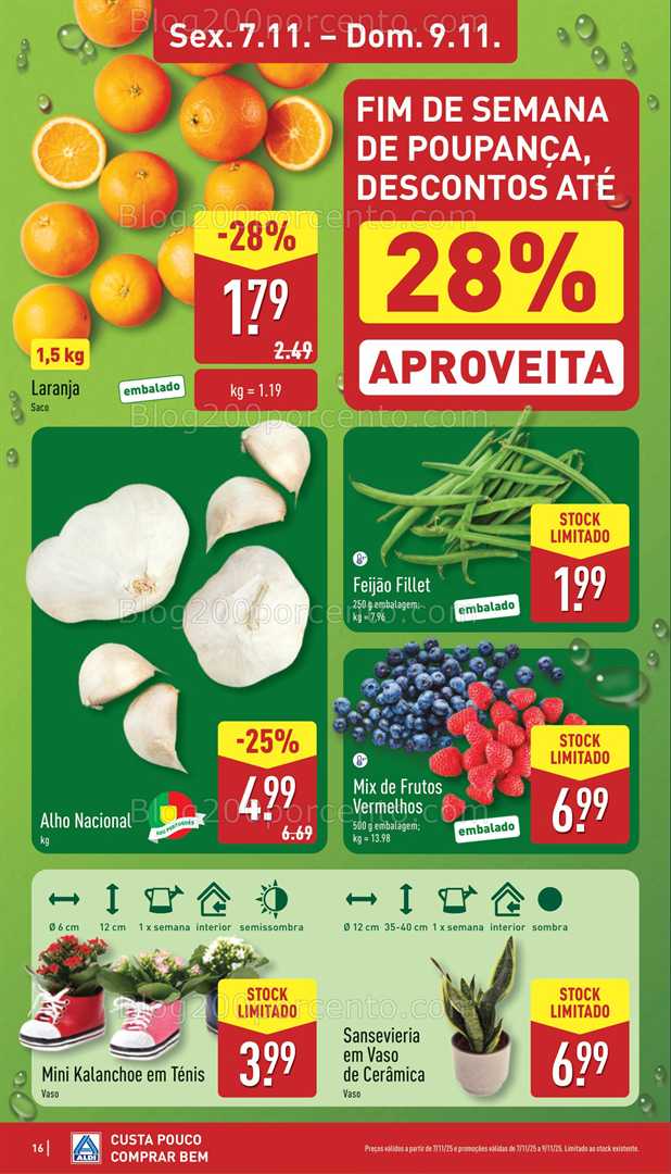 Antevisão Folheto ALDI Promoções de 3 a 9 novembro