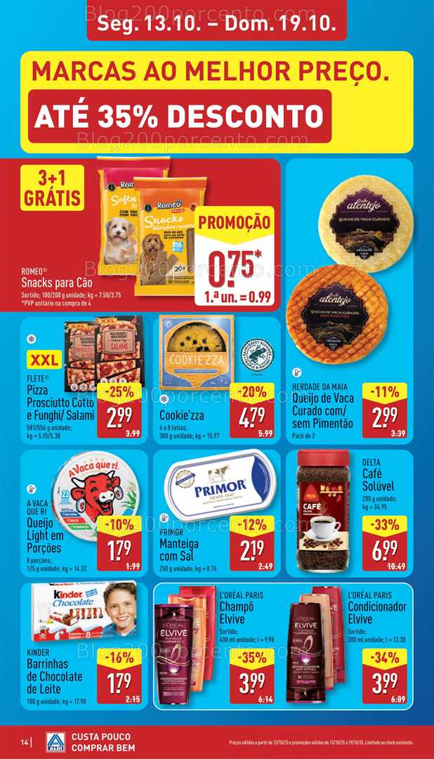 Antevisão Folheto ALDI Promoções de 13 a 19 outubro - Edição Digital