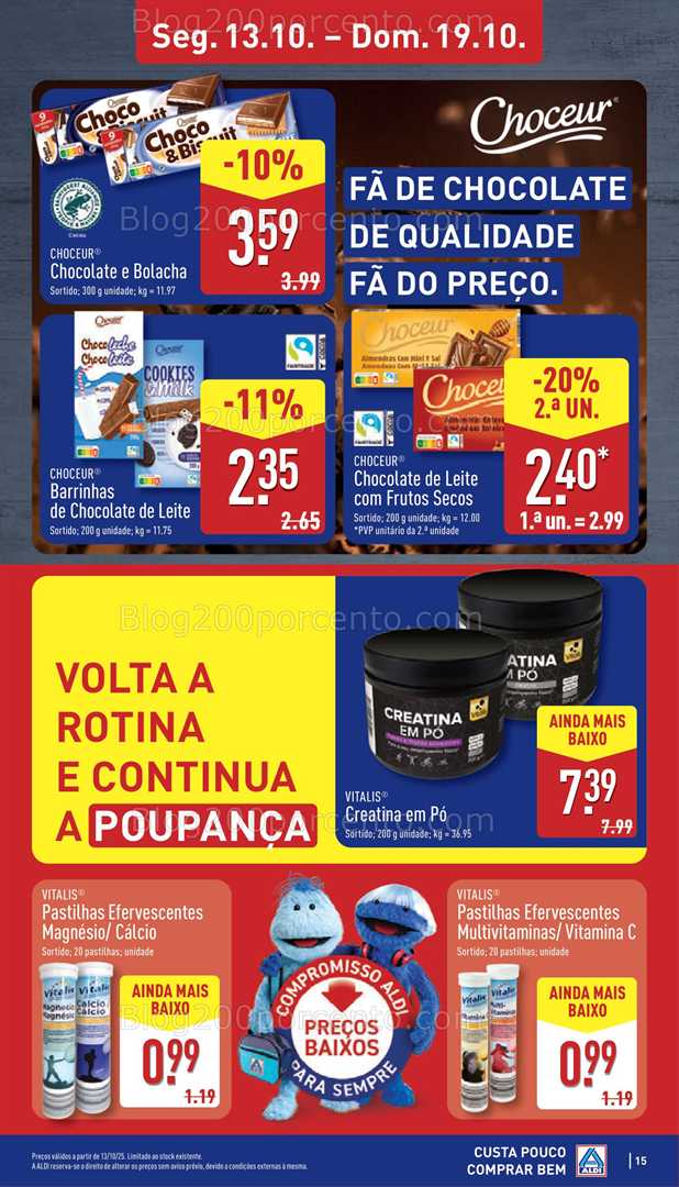 Antevisão Folheto ALDI Promoções de 13 a 19 outubro - Edição Digital