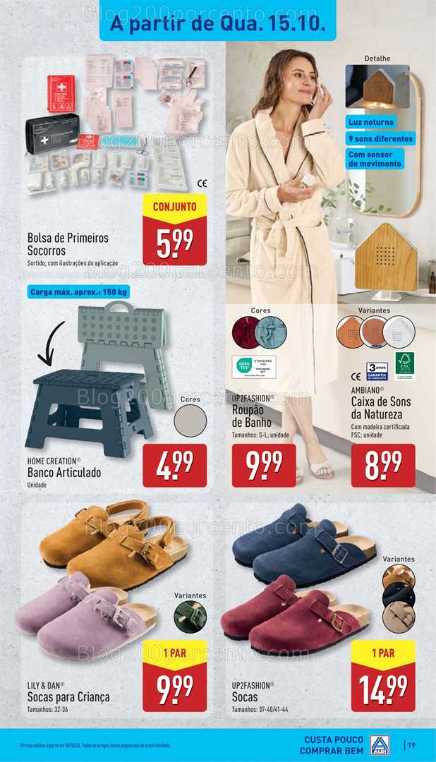 Antevisão Folheto ALDI Promoções de 13 a 19 outubro - Edição Digital