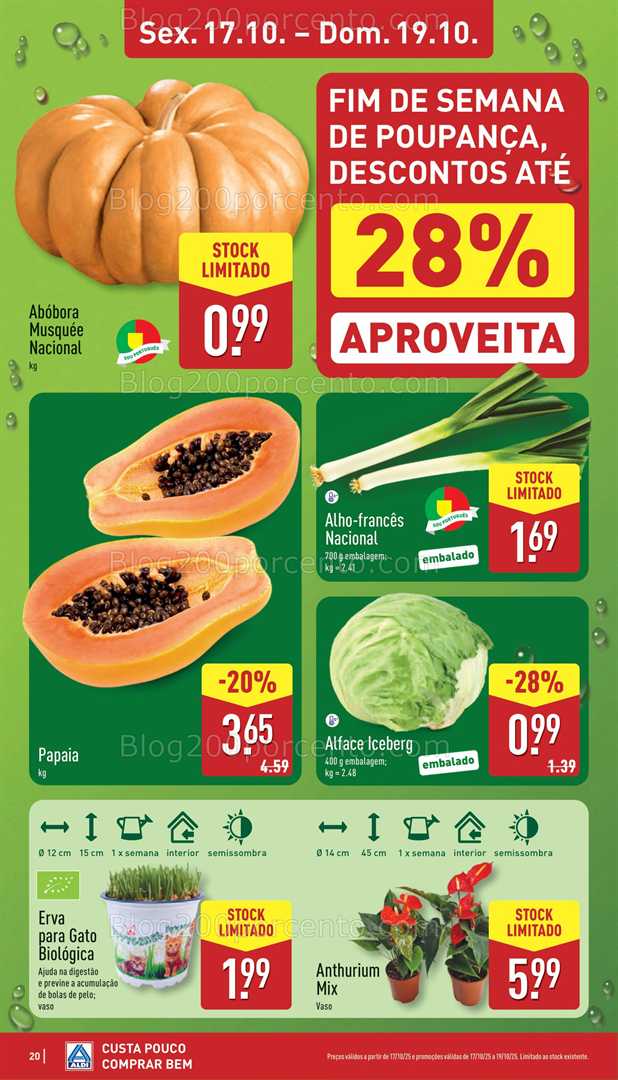 Antevisão Folheto ALDI Promoções de 13 a 19 outubro - Edição Digital