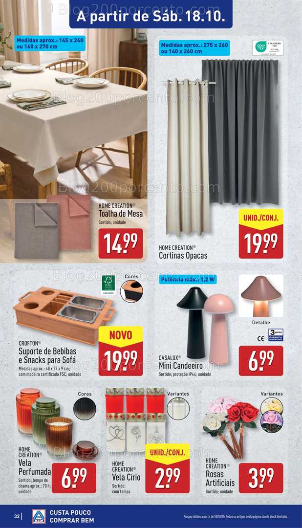 Antevisão Folheto ALDI Promoções de 13 a 19 outubro - Edição Digital