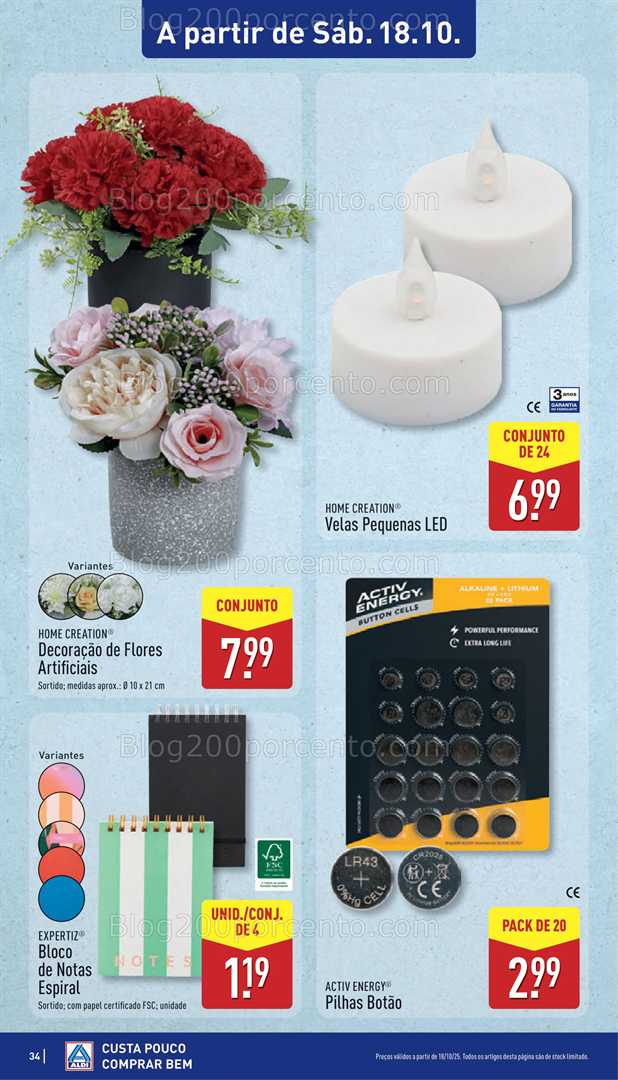 Antevisão Folheto ALDI Promoções de 13 a 19 outubro - Edição Digital