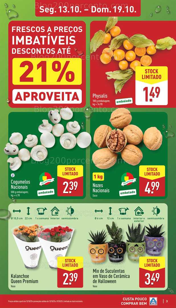 Antevisão Folheto ALDI Promoções de 13 a 19 outubro - Edição Digital