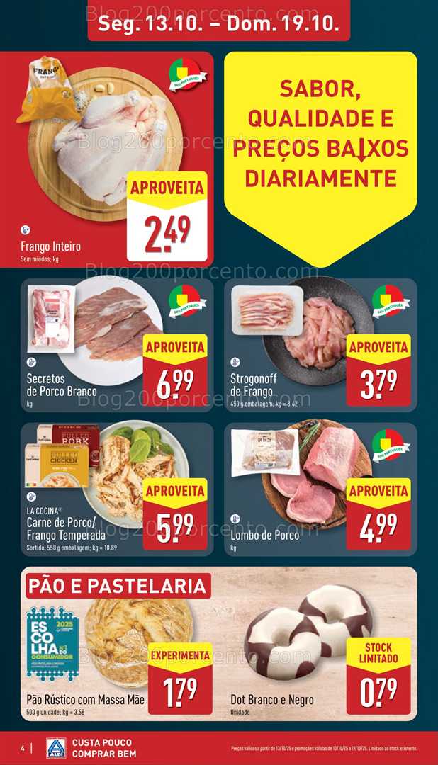 Antevisão Folheto ALDI Promoções de 13 a 19 outubro - Edição Digital