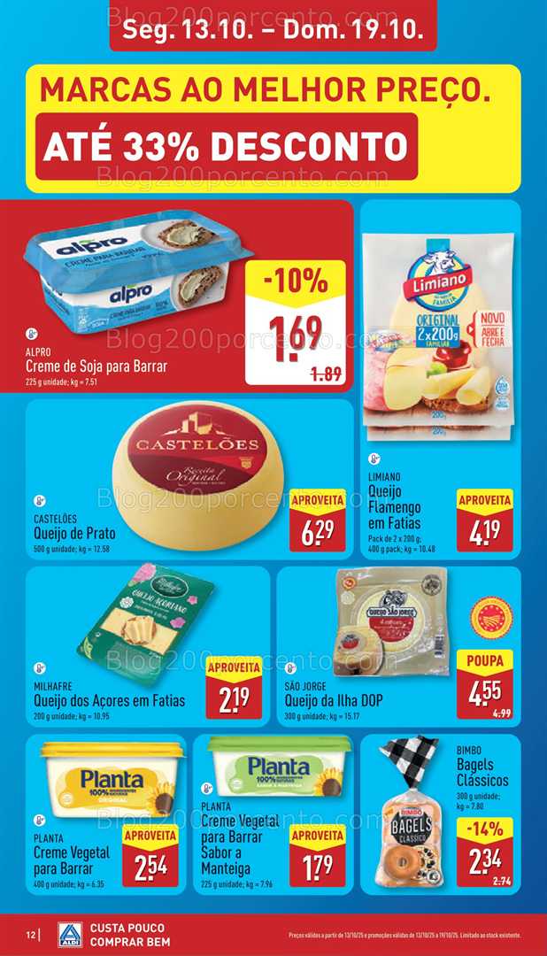 Antevisão Folheto ALDI Promoções de 13 a 19 outubro - Edição Digital