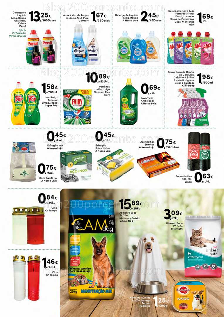 Antevisão Folheto A NOSSA LOJA Promoções de 18 outubro a 2 novembro