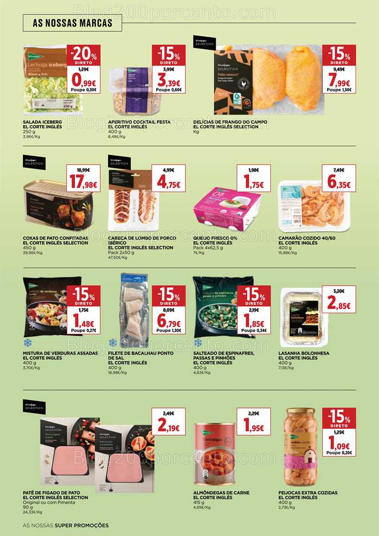 Antevisão Folheto EL CORTE INGLÉS Promoções de 31 outubro a 13 novembro