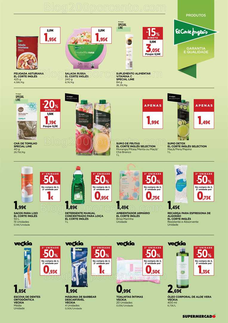Antevisão Folheto EL CORTE INGLÉS Promoções de 31 outubro a 13 novembro