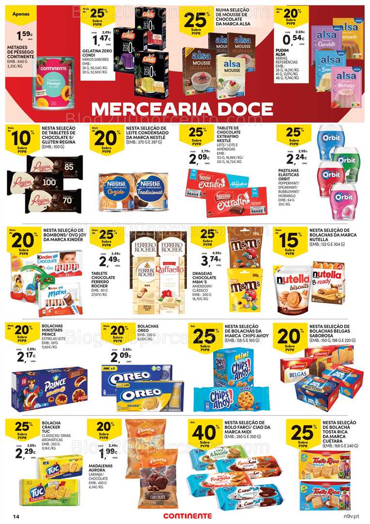 Antevisão Folheto CONTINENTE Açores Promoções de 2 a 15 outubro