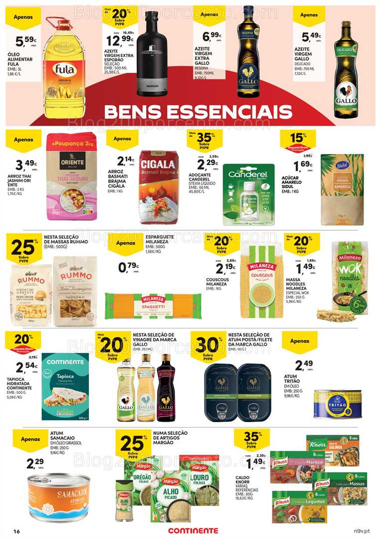 Antevisão Folheto CONTINENTE Açores Promoções de 2 a 15 outubro