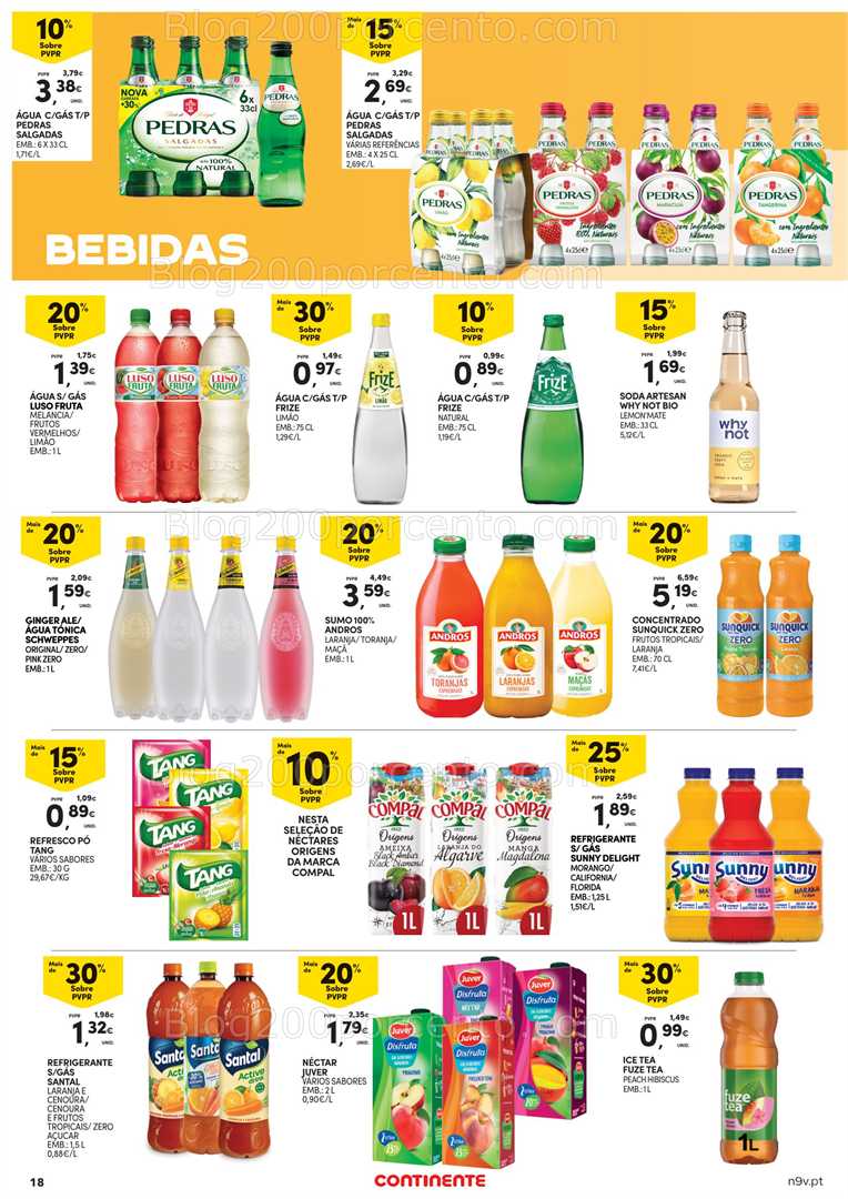 Antevisão Folheto CONTINENTE Açores Promoções de 2 a 15 outubro