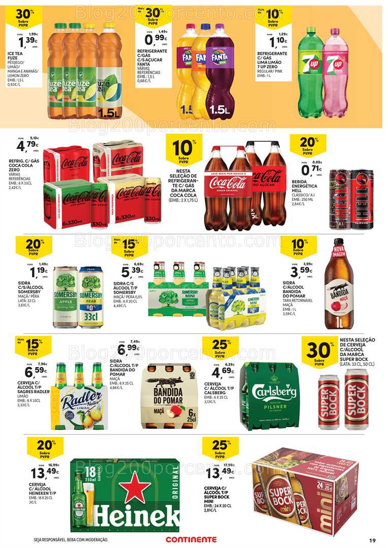 Antevisão Folheto CONTINENTE Açores Promoções de 2 a 15 outubro