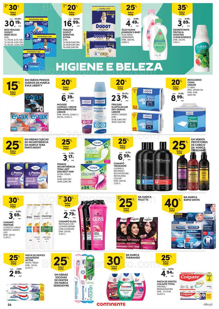 Antevisão Folheto CONTINENTE Açores Promoções de 2 a 15 outubro