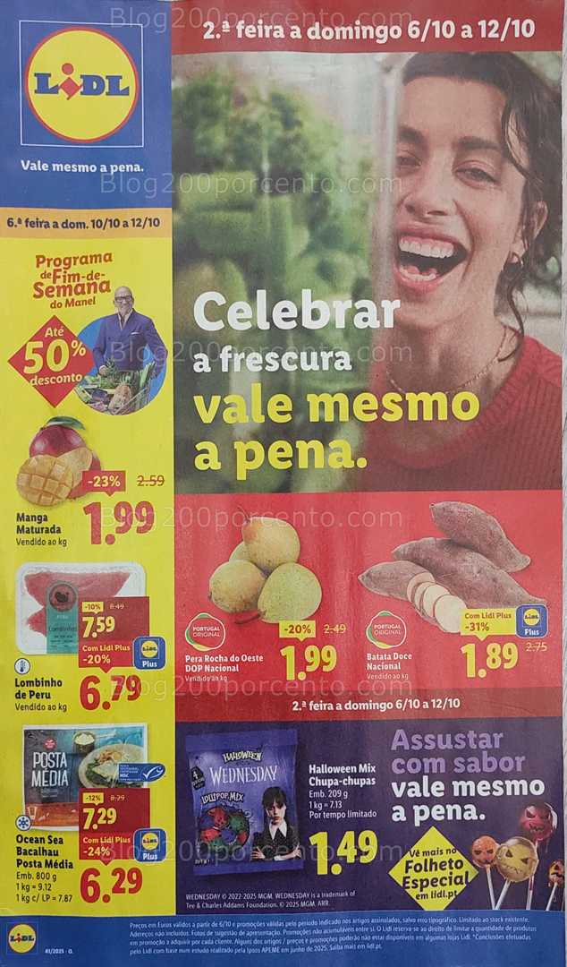 Antevisão Folheto LIDL Promoções de 6 a 12 outubro