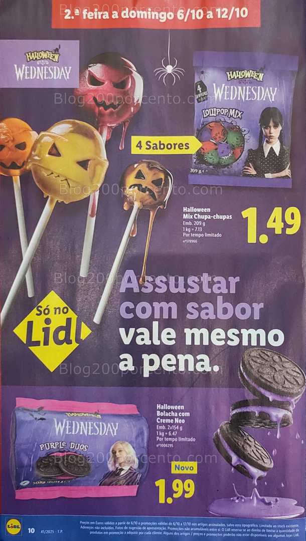 Antevisão Folheto LIDL Promoções de 6 a 12 outubro