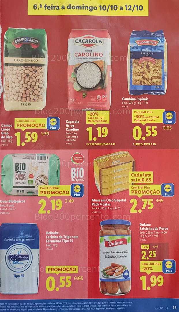 Antevisão Folheto LIDL Promoções de 6 a 12 outubro