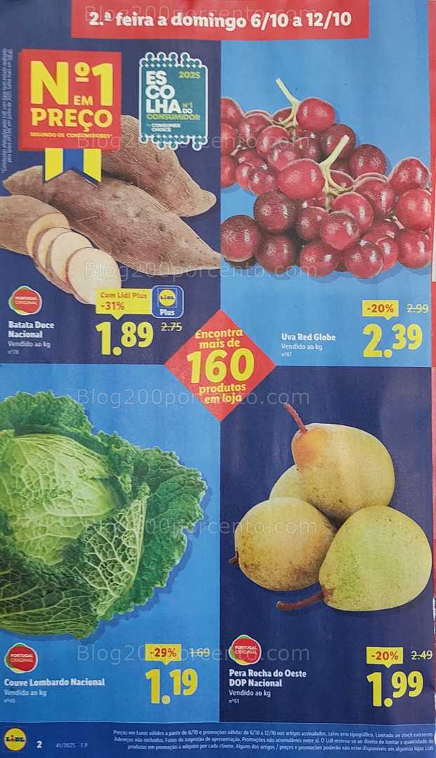 Antevisão Folheto LIDL Promoções de 6 a 12 outubro