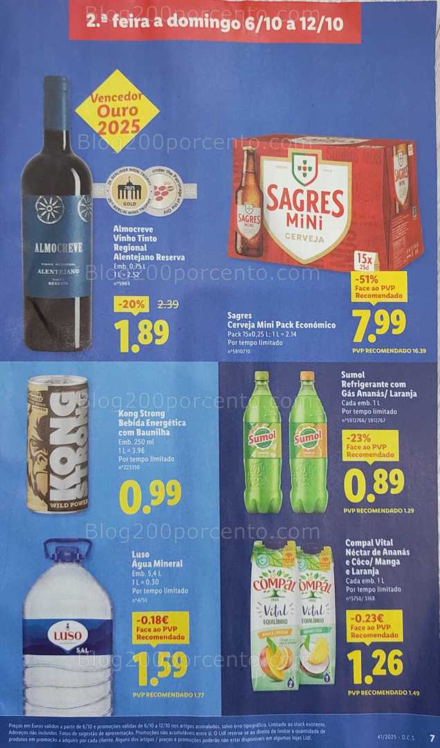 Antevisão Folheto LIDL Promoções de 6 a 12 outubro