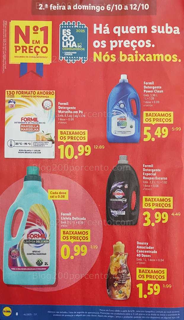 Antevisão Folheto LIDL Promoções de 6 a 12 outubro