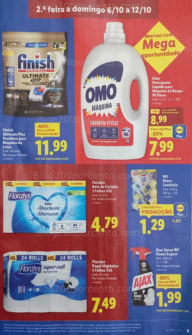 Antevisão Folheto LIDL Promoções de 6 a 12 outubro